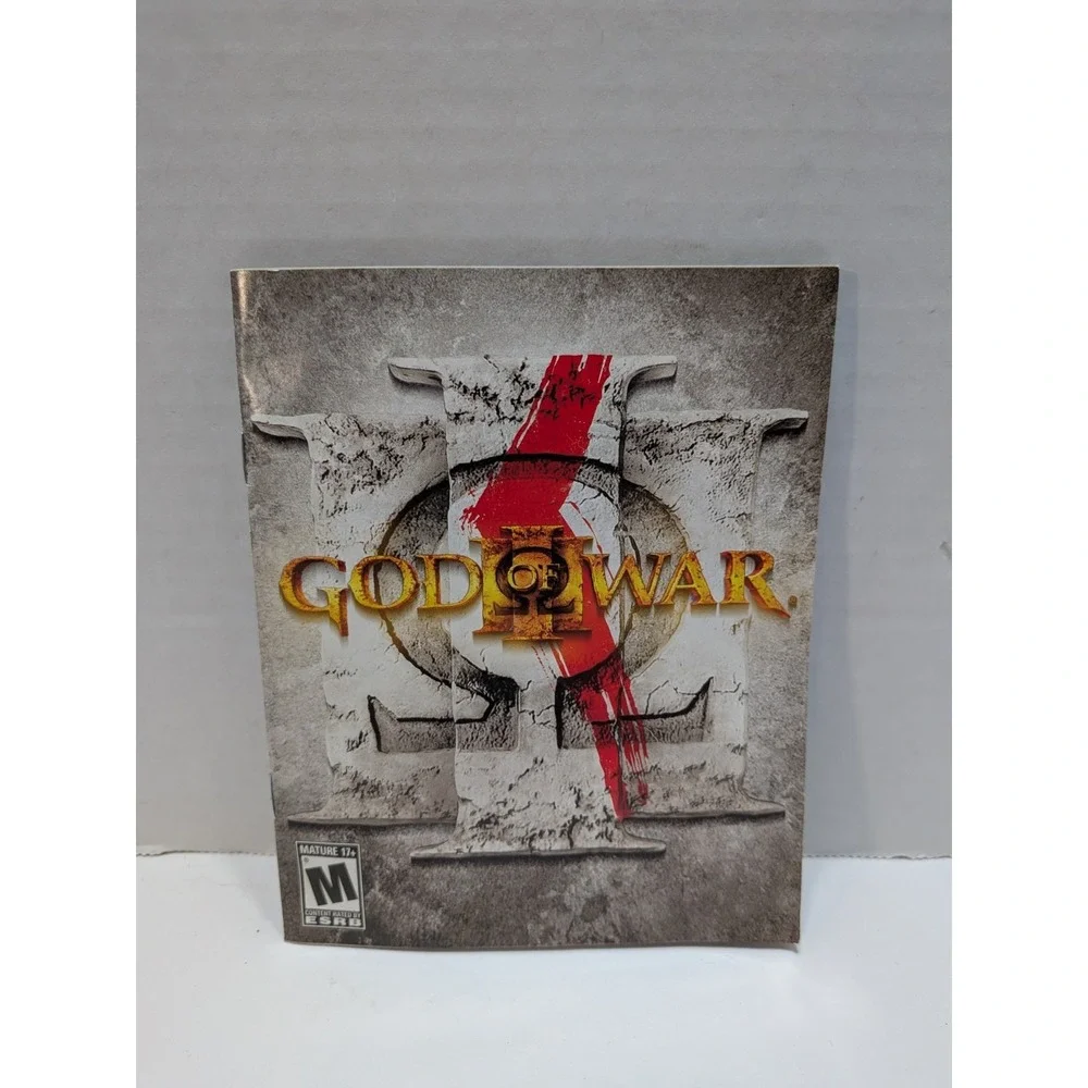 PlayStation 3 PS3 Manual Only God Of War III OEM Fast Shipping